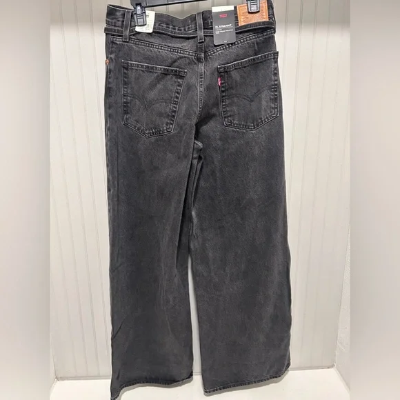 Levi's Women's Wide-Leg Jeans - Dark Gray - Picture 6 of 7
